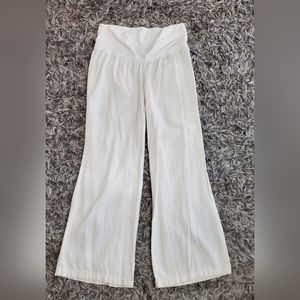 Old Navy linen blend wide leg pants